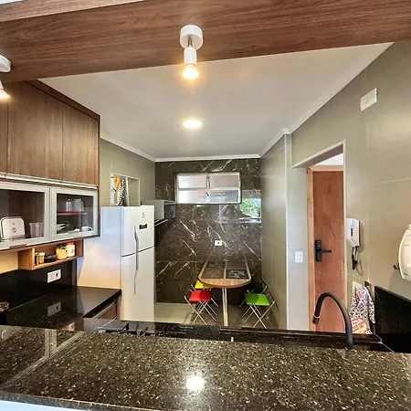 Ap Pe Na Areia Vista Parcial Mar Apartment Santos  Exterior photo