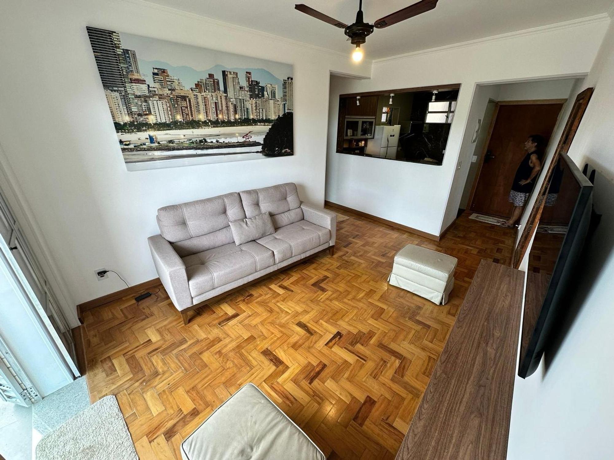 Ap Pe Na Areia Vista Parcial Mar Apartamento