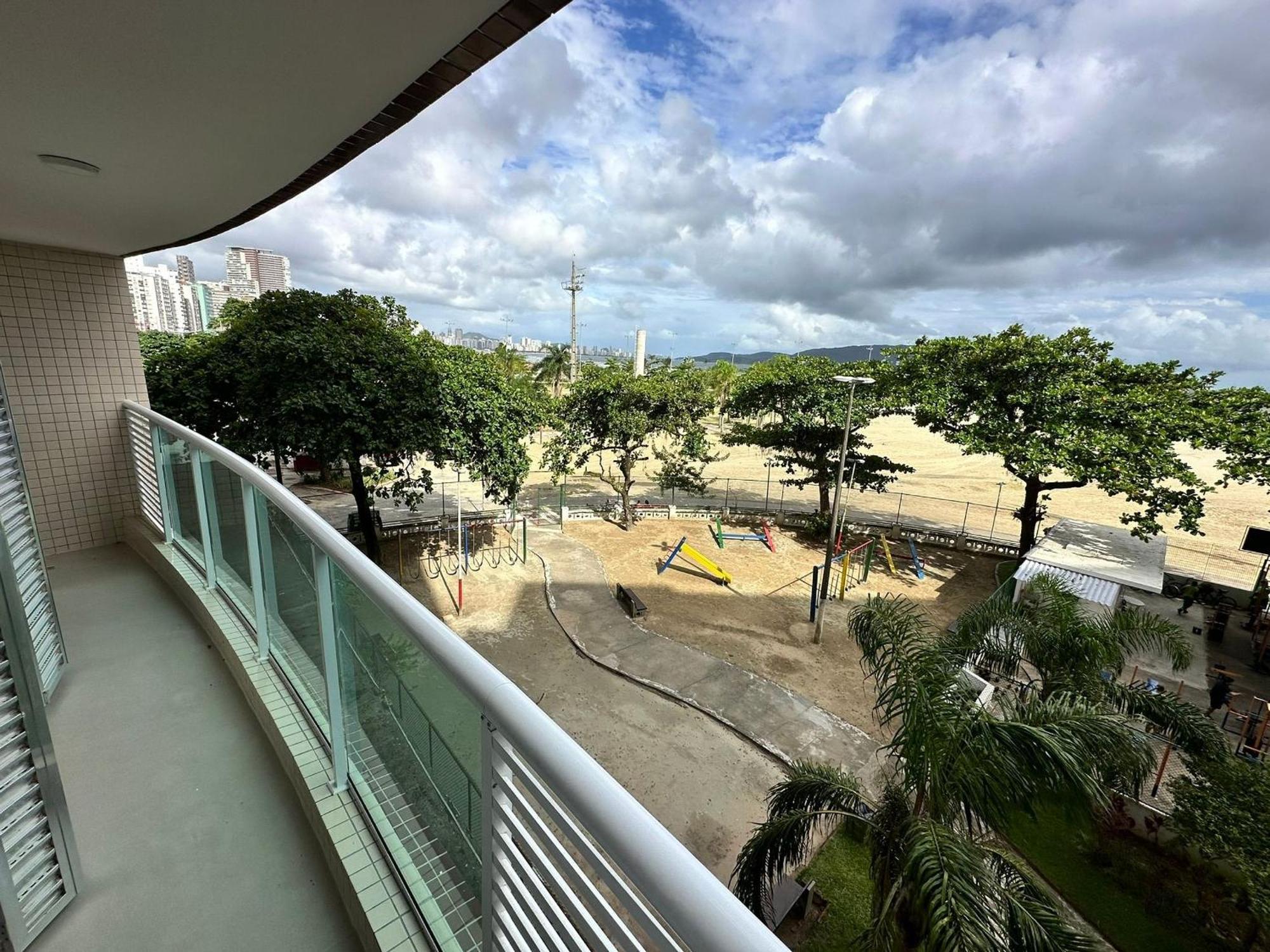 Apartamento Ap Pe Na Areia Vista Parcial Mar